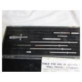 Micrometers, Cylinder Gauges