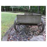Wooden Wagon, Yard Decor