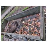 Wooden Wagon, Yard Decor