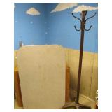Folding Table and Coat/Hat Rack