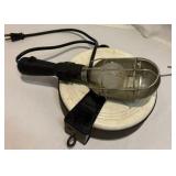 Retractable Extension Cord Reel with Work Light Retractable Extension Cord Reel with Work Light