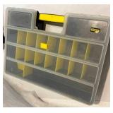 2 Multi-Compartment Plastic Toolboxes 2 Multi-Compartment Plastic Toolboxes