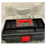 2 Multi-Compartment Plastic Toolboxes 2 Multi-Compartment Plastic Toolboxes