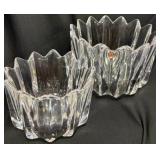 Orrefors Crystal Bowl Set Orrefors Crystal Bowl Set
