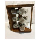 Wood Hanging Nail Organizer Wood Hanging Nail Organizer