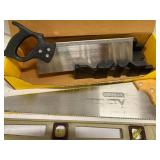 Lot of Saws and Level Lot of Saws and Level