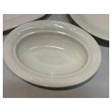Lot of White Serving Dishes Lot of White Serving Dishes
