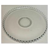 2 Glass Round Serving Trays 2 Glass Round Serving Trays