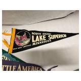 Five Vintage Pennants Five Vintage Pennants