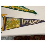 Five Vintage Pennants Five Vintage Pennants