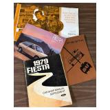 Collection of Ford Fiesta 1979 Manuals Collection of Ford Fiesta 1979 Manuals