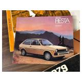 Collection of Ford Fiesta 1979 Manuals Collection of Ford Fiesta 1979 Manuals