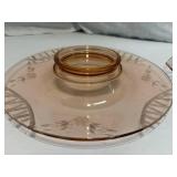 Pink Depression Serving Dishes Pink Depression Serving Dishes