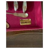 Silverplate Silverware in Chest Silverplate Silverware in Chest
