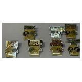 Collection of Super Bowl Pins from 1970s Collection of Super Bowl Pins from 1970s