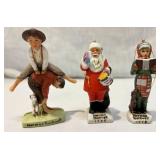 Norman Rockwell Christmas 1970s and Figurine Norman Rockwell Christmas 1970s and Figurine
