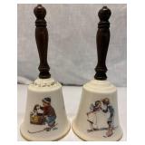 Norman Rockwell Bells 1970 Norman Rockwell Bells 1970