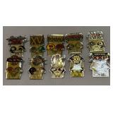 Collection of Super Bowl Pins from 1980s Collection of Super Bowl Pins from 1980s