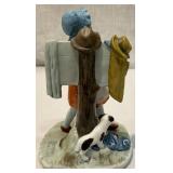 Norman Rockwell Figurine No Swimming Norman Rockwell Figurine No Swimming