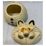 Vintage Cheshire Cat Cookie Jar Vintage Cheshire Cat Cookie Jar