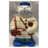 Fishing Cat Cookie Jar Fishing Cat Cookie Jar