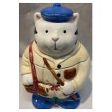 Fishing Cat Cookie Jar Fishing Cat Cookie Jar