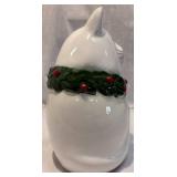 Christmas Kitty Cookie Jar Christmas Kitty Cookie Jar