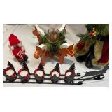 Christmas Decorations Including Vintage Santa Christmas Decorations Including Vintage Santa