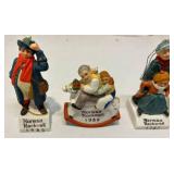 Norman Rockwell 1980 Series Christmas Ornaments Norman Rockwell 1980 Series Christmas Ornaments