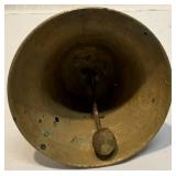 Vintage Swedish Brass Christmas Bell Vintage Swedish Brass Christmas Bell
