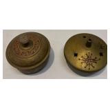 Brass Pots with Lids Brass Pots with Lids
