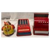 Collection of Three Vintage Metal Toys Collection of Three Vintage Metal Toys