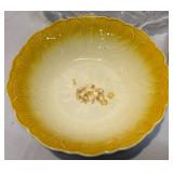 Beautiful Glass Serving Bowl and 2 Vintage Dishes Beautiful Glass Serving Bowl and 2 Vintage Dishes