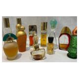 Collection of Vintage Perfume Bottles - some still full Collection of Vintage Perfume Bottles - some still full