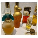 Collection of Vintage Perfume Bottles - some still full Collection of Vintage Perfume Bottles - some still full