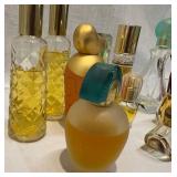 Collection of Vintage Perfume Bottles - some still full Collection of Vintage Perfume Bottles - some still full