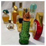 Collection of Vintage Perfume Bottles - some still full Collection of Vintage Perfume Bottles - some still full