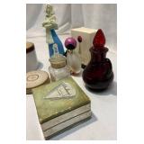 Collection of 7 Perfume and Beauty Product Containers Collection of 7 Perfume and Beauty Product Containers