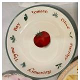 Platter, Bowls, Vintage Plate Platter, Bowls, Vintage Plate