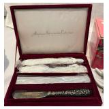 Variety of Serving Utensils and Vintage Bowl Variety of Serving Utensils and Vintage Bowl