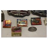 Collection of Ford Pins, UAW Belt Buckles, Ford Trucks Collection of Ford Pins, UAW Belt Buckles, Ford Trucks