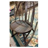 Vintage Wood Rocking Chair Vintage Wood Rocking Chair