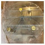 Retro Glass Top Coffee Table Retro Glass Top Coffee Table