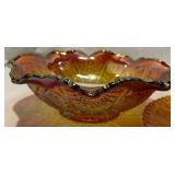 Vintage Carnival Glass Pieces Vintage Carnival Glass Pieces
