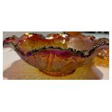 Vintage Carnival Glass Pieces Vintage Carnival Glass Pieces