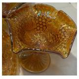 Vintage Carnival Glass Pieces Vintage Carnival Glass Pieces