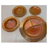 Vintage Carnival Glass Dishes Vintage Carnival Glass Dishes