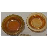 Vintage Carnival Glass Dishes Vintage Carnival Glass Dishes