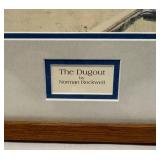 "The Dug Out" Framed Art by Norman Rockwell "The Dug Out" Framed Art by Norman Rockwell