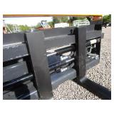 Wolverine 48" Skid Steer Hydraulic Adjustable Pallet Forks Wolverine 48" Skid Steer Hydraulic Adjustable Pallet Forks